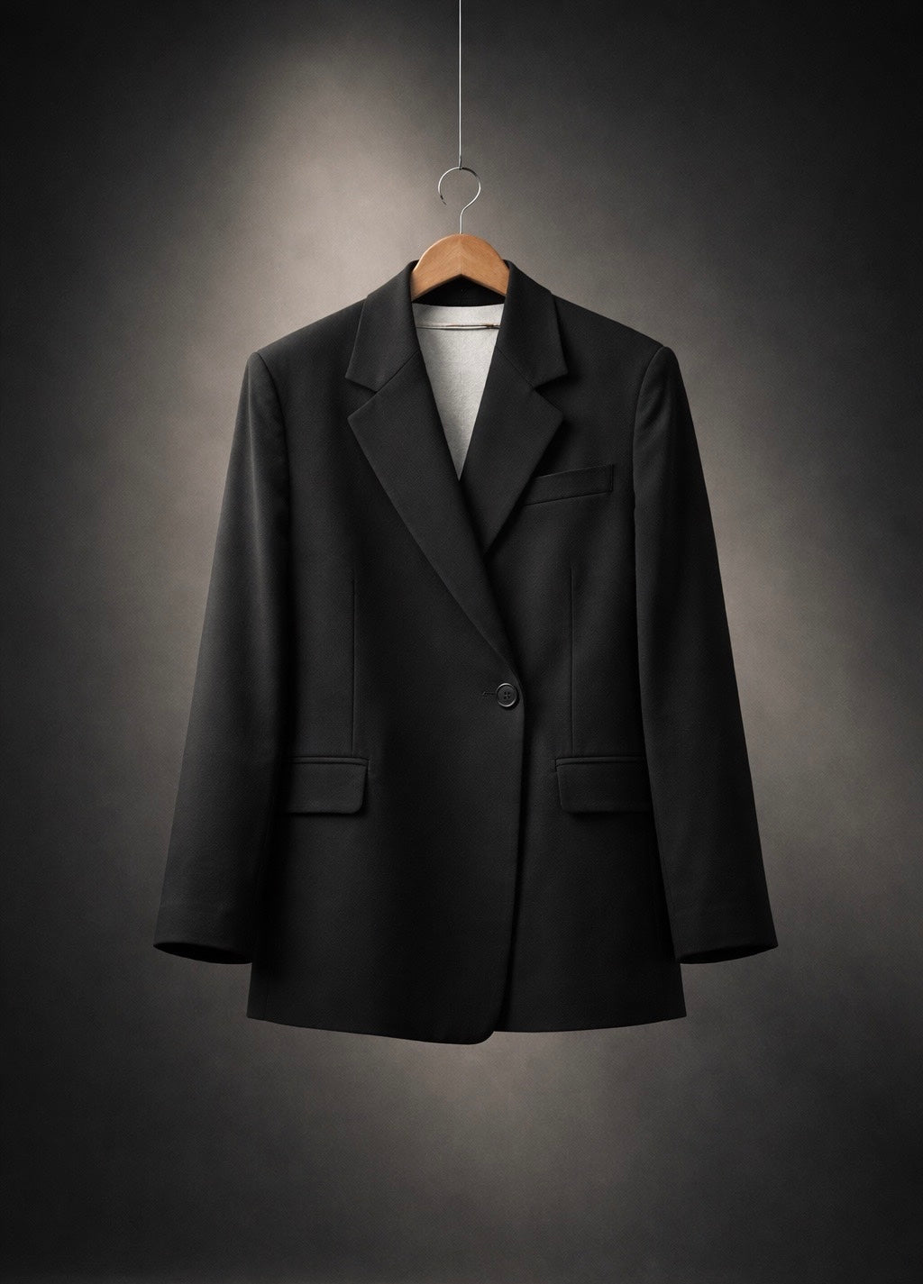 Classic Black Power Suit