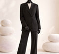 Classic Black Power Suit