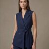 Tweedelig set – Marineblauw (dames)