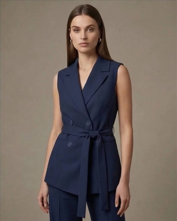 Tweedelig set – Marineblauw (dames)